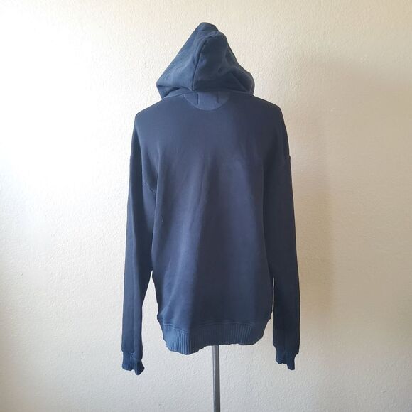 New Cotton Citizen Men's Hoodie Pullover Sweatshirt Size M Black - Picture 3 of 11